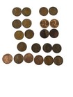 LOT OF 22 - BETTER DATE Wheat Cent Pennies - 1910s, 1911, 1912s, 1918s, 1924s, + — photo 1