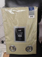 46 x 72 Curtains Pair Eyelet Blackout Thermal Lined - Sage Green