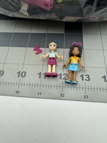 Lego Friends Amusement Park Roller Coaster #41130 - Incomplete See Pictures