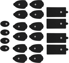Belifu TENS Electrode Pads 20 PCS - Reusable Self-Adhesive Replacement Pads with