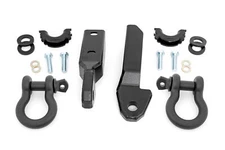 Rough Country Tow Hook Shackle Mount Kit for 88-98 Chevy/GMC C1500/K1500 - RS164