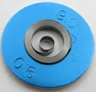 AS 984 1194 Eta 1280 watch part: mainspring 770 x1 * white alloy *
