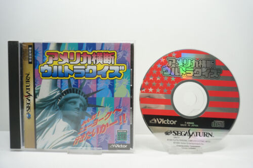 America Oudan Ultra Quiz JPN - Sega Saturn - JP - Zdjęcie 1 z 2