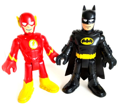 Imaginext XL Batman And The Flash Figurenset DC Super Hero Adventures Figurenset