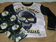 NWT CHILD BOY 2 PIECE PAJAMA SLEEPWEAR SET "DON'T SWE