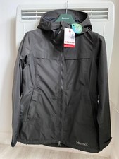 Marmot Womans Tamarack Black Jacket, Size M, Rrp £ 185