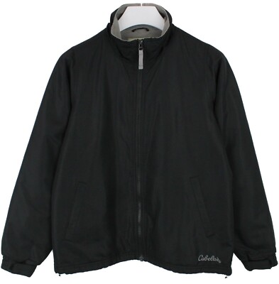 CABELA'S Jacke Damen MEDIUM Fleecegefüttert Leicht Schwarz