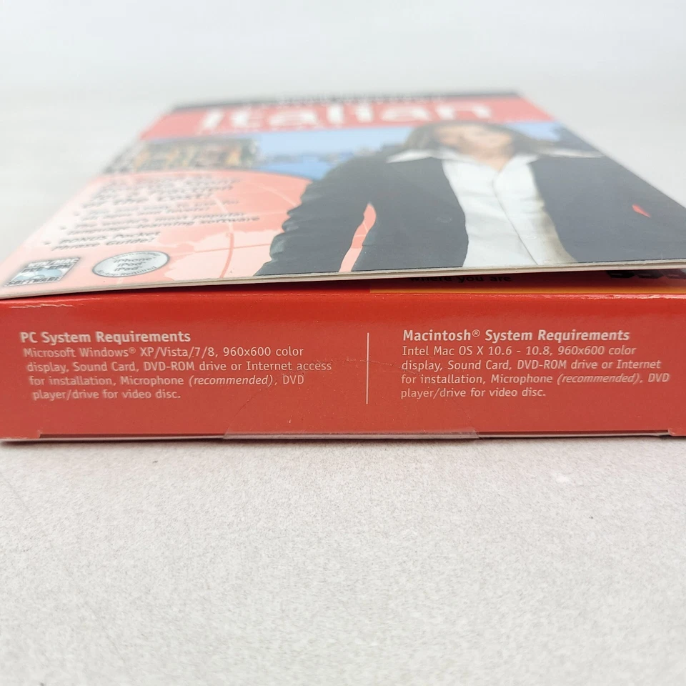 NEW SEALED Instant Immersion ITALIAN Levels 1, 2, & 3 Family Edition - Image 4 of 4