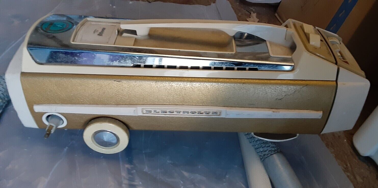 Vintage Electrolux Canister Vacuum with Accessories 50th Jubilee eBay