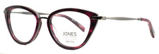 JONES NEW YORK J235 Purple Womens Cat Eye Petite Eyeglasses 49-16-135 B:37