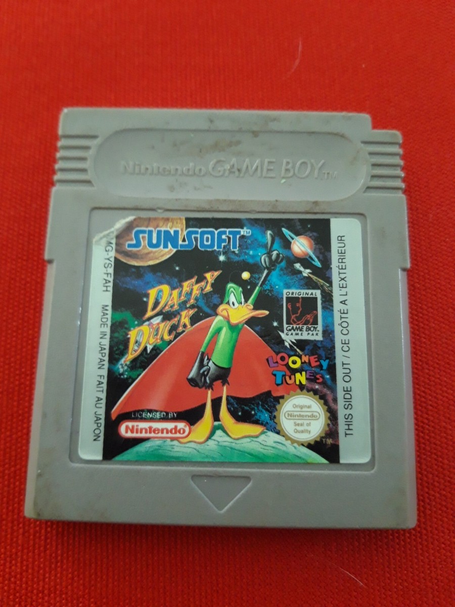 Jeu Game Boy Daffy Duck The Marvin Missions - Version Originale - État Correct