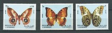 SHARAJAH 1972 PAPILLONS COMME  NEUF**  + OBLITÉRÉ (MNH) + USED