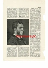 Matthew Arnold, English Poet & Cultural C, riticBook Illustration (Print), c1907