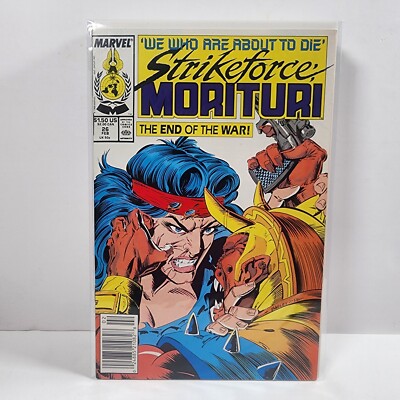 Strikeforce: Morituri #26 Marvel Comics 1989