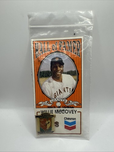 1991 Chevron San Francisco Giants HOF Anstecknadel - Willie McCovey