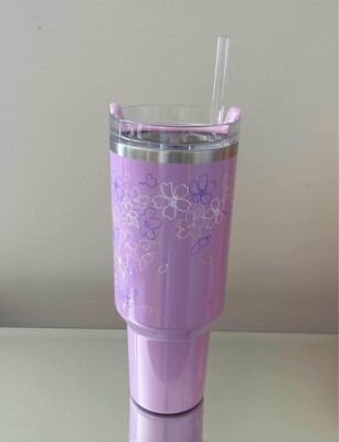 スターバックス Stanley X Starbucks Limited Edition Lavender Sakura 40oz Tumbler