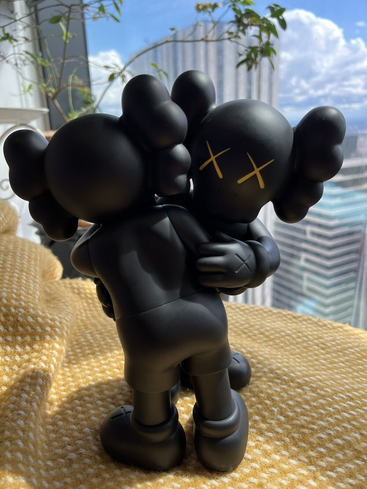 KAWS Companion TOGETHER Vinyl Figures Black collections New No Box Express  Ship