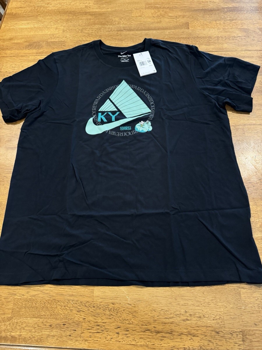 Nike Men's KY Journey Reward Basketball Graphic T-shirt 2XL Black