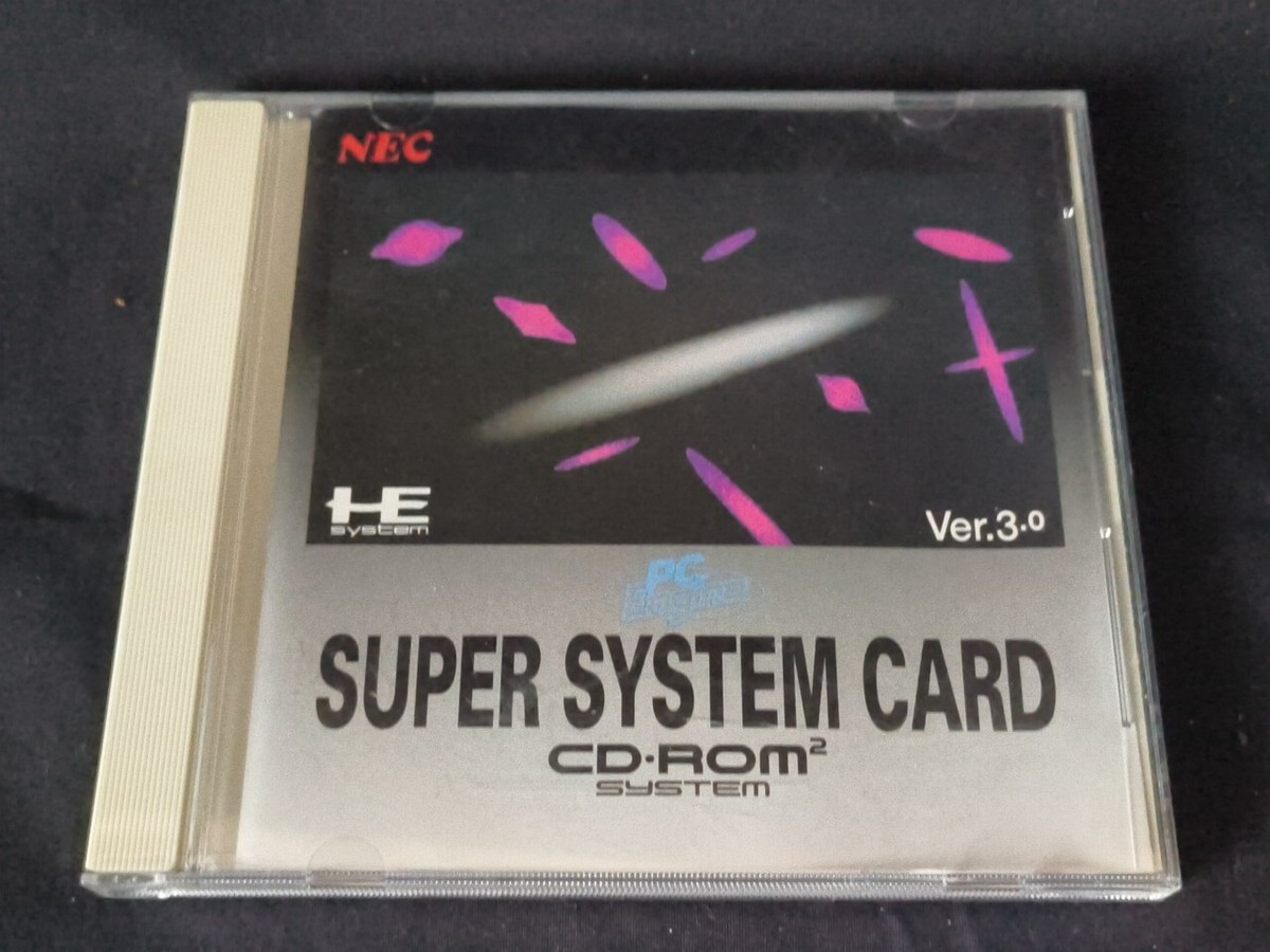 Jeu Vidéo "Hu Cards - System Card CD-ROM 2" - Import Japonais Pour Nintendo DS (?) - Bon état Sans Boîte