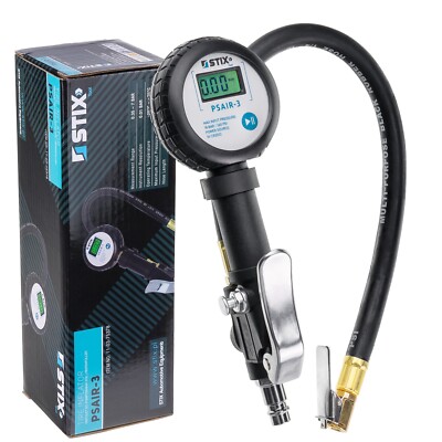 Druckluft Reifenfüller PSAIR-3 mit Digitalmanometer Luftdruckprüfer 7 bar G 1/4