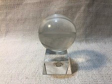Celebrations Crystal 60MM Basketball Trophy Display Paperweight Glass Decoration