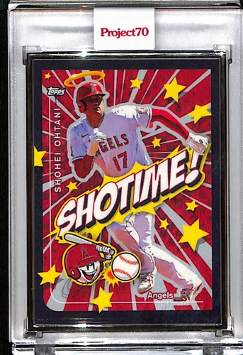 2021 TOPPS PROJECT 70 #719 SHOHEI OHTANI by SKET ONE - P70 AP SILVER FRAME 2/51