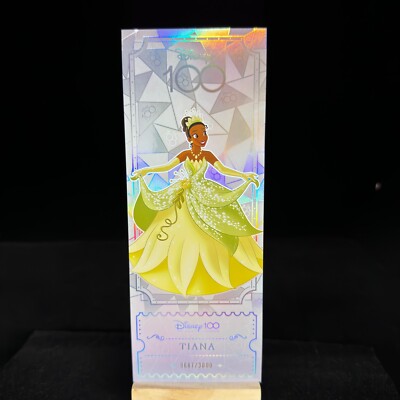 2023 KAKAWOW DISNEY 100 TIANA Princess TICKET Jumbo Card Laser
