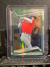 Justin Crawford 2022 Elite Extra Edition Status Green #413/499 - Phillies