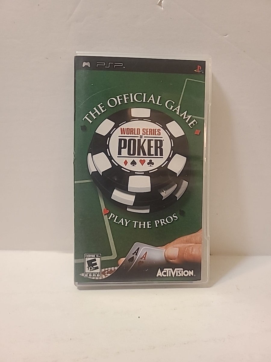 Sony Playstation PSP World Series Of Poker Video Game