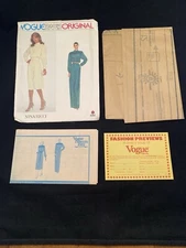 Vtg VOGUE Paris Original Long Dress Nina Ricci Sewing Pattern 2352 UNCUT Size 12