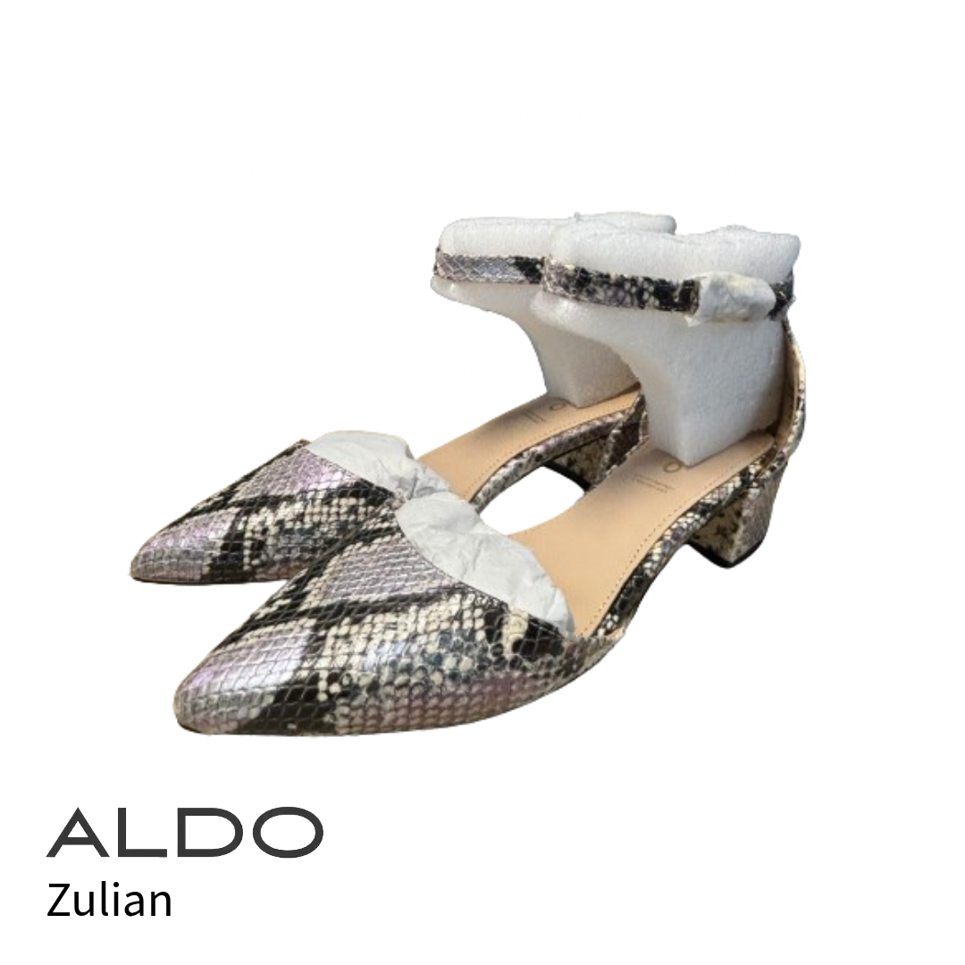 Sandals Aldo Zulian Shoes ALDO Zulian-57 Metallic Snake Print