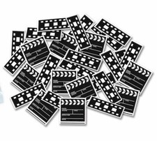 FILM CLAPBOARD & FILMSTRIP