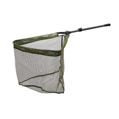 DAM Crosspower Landing Net 2 pezzi Tele Kescher rete gommata 5 misure lunghezze