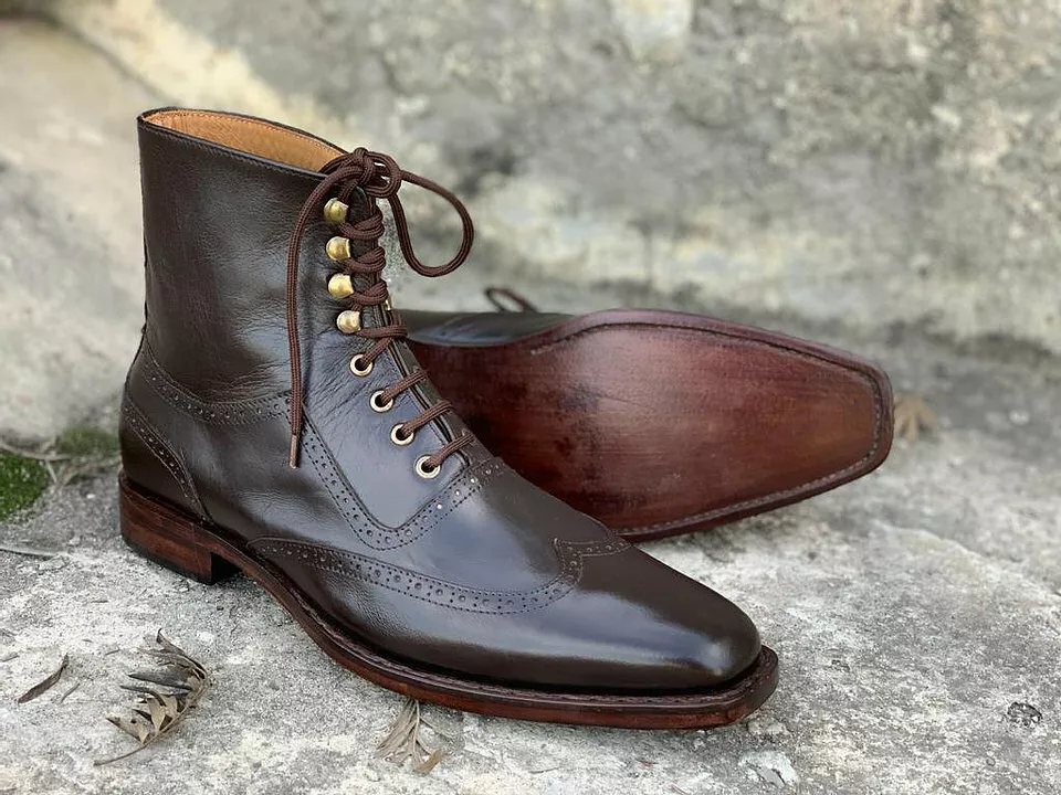 Mens shop wingtip boots