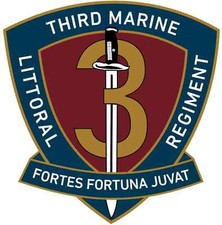 5" MARINE CORPS THIRD MARINE LITTORAL REGIMENT STICKER DECAL USA MADE