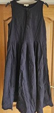 Urban Outfitters Silence + Noise Women's Midi Dress Black Size S Light Summer 