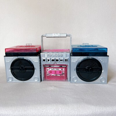 #ad LOL Surprise Remix Hair Flip Boom Box With 2 Dolls amp; Accessories Plays Sound $19.99