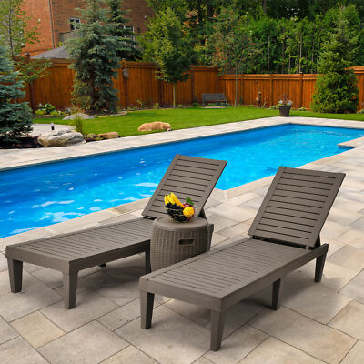 reclinable pool chair
