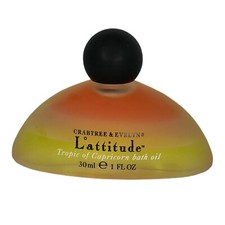 NEW Crabtree  Evelyn Lattitude Tropic of Capricorn Bath Oil 1oz L  attitude