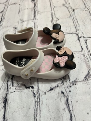 Mini Melissa シルバー US5 Mini Melissa Ultragirl Disney Twin BB