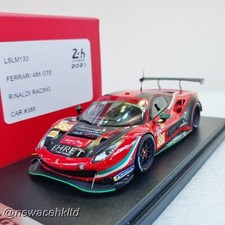 Looksmart Ferrari 488 Gte Evo 3.9l Turbo V8 Team Rinaldi Racing N 388 24h Le Mans 2021 J.bleekemolen P.ehret C.hook 1:43 LSLM133