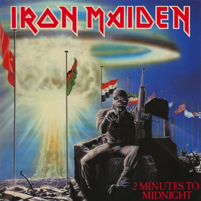 Iron Maiden 2 Minutes To Midnight 12'' Single Vinyl Schallplatte 0145