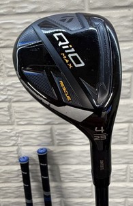 Taylormade Qi10 Max 23° 4 Hybrid Stiff Flex Ust Mamiya Recoil Dart 85 Good