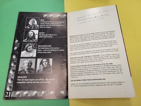 Dragonheart: Fire & Steel (Sega Saturn, 1996) Manual Only 