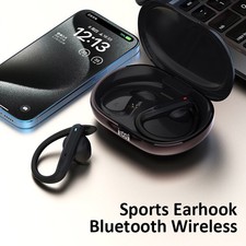 Bluetooth Earbuds Headset 5.4 TWS Wireless Earphones Stereo Ear Hook Headphones