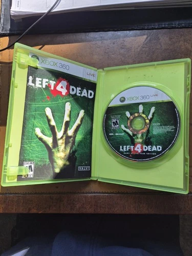 Left 4 Dead -- Game of the Year Edition (Microsoft Xbox 360, 2009) CIB  w/Manual