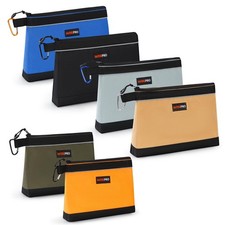 Zipper Tool Pouches MultiPurpose Utility Bags Organizer Small Hand Tools