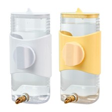 Hangable Parrot Drinker Water Bottle Dispenser Feeder Pet Drinking Bottles