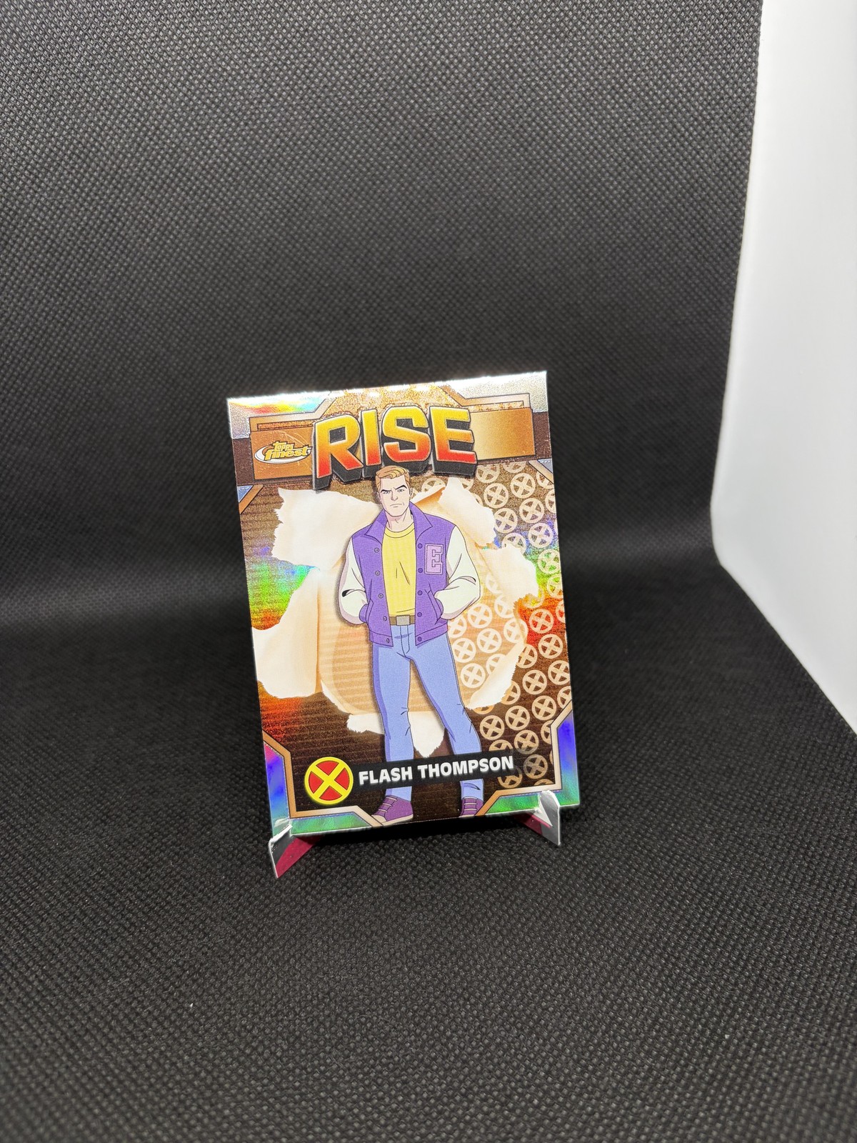 2025 Topps Finest X-Men '97 #23 Flash Thompson Refractor