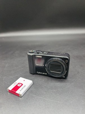 Getestete Sony Cyber-shot DSC-HX7V Schwarz Kompakt Digitalkamera Top Zustand